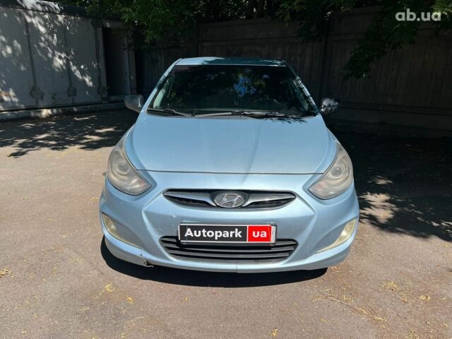 Синій Хендай Акцент, об'ємом двигуна 1.4 л та пробігом 165 тис. км за 6990 $, фото 1 на Automoto.ua