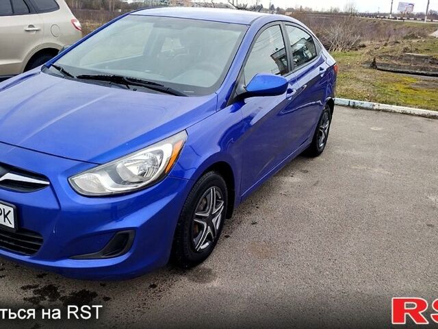 Синий Хендай Акцент, объемом двигателя 1.6 л и пробегом 240 тыс. км за 7000 $, фото 11 на Automoto.ua