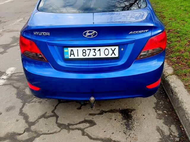 Синій Хендай Акцент, об'ємом двигуна 1.4 л та пробігом 270 тис. км за 6500 $, фото 3 на Automoto.ua