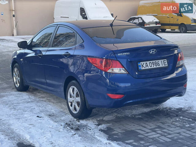 Синій Хендай Акцент, об'ємом двигуна 1.4 л та пробігом 239 тис. км за 5599 $, фото 2 на Automoto.ua