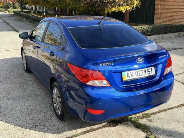 Синій Хендай Акцент, об'ємом двигуна 1.4 л та пробігом 43 тис. км за 8900 $, фото 3 на Automoto.ua