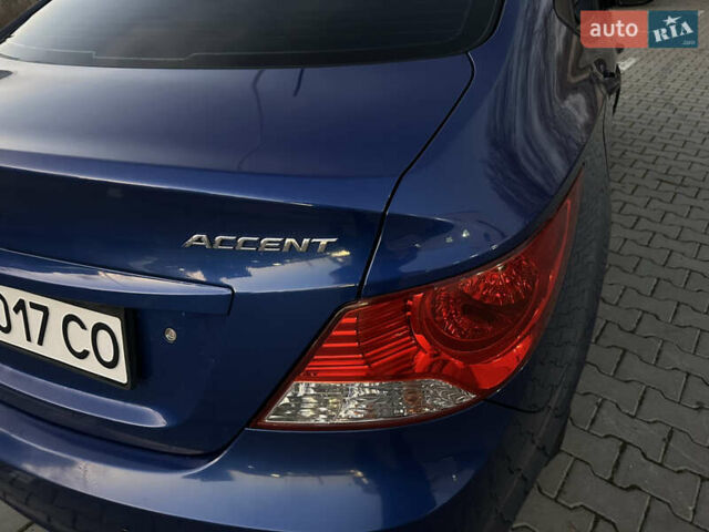 Синий Хендай Акцент, объемом двигателя 1.4 л и пробегом 74 тыс. км за 9200 $, фото 22 на Automoto.ua