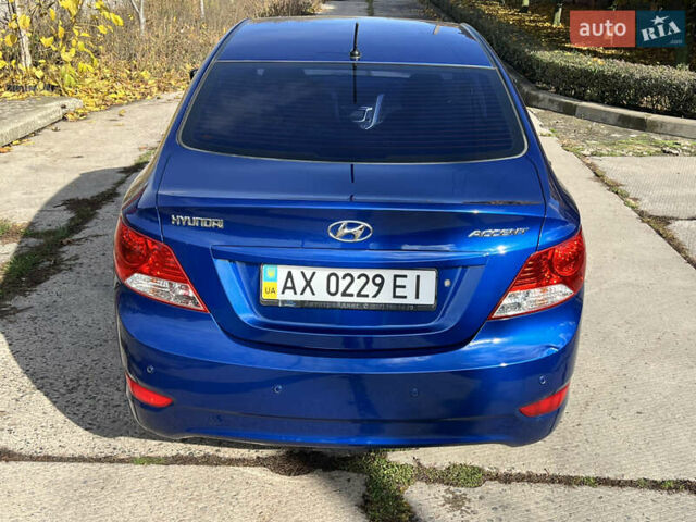 Хендай Акцент 2013 в Харькове на Automoto.ua Синий Хендай Акцент, объемом двигателя 1.4 л и пробегом 43 тыс. км за 8900 $, фото 4 на Automoto.ua