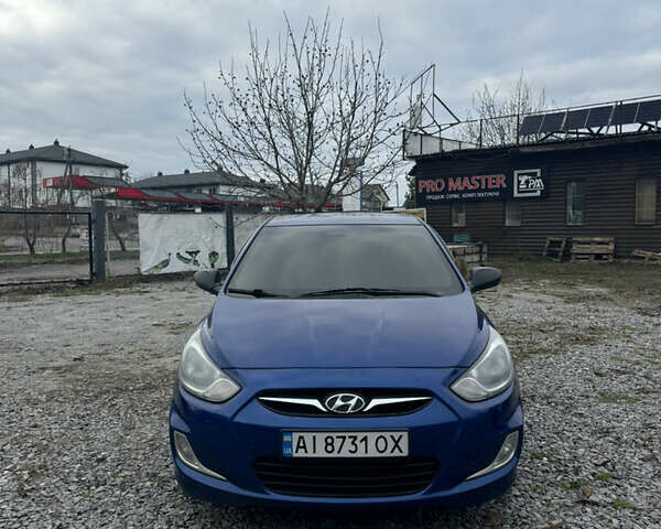 Синий Хендай Акцент, объемом двигателя 1.4 л и пробегом 307 тыс. км за 6700 $, фото 1 на Automoto.ua