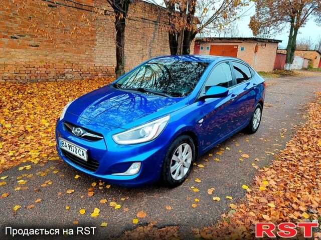 Синий Хендай Акцент, объемом двигателя 1.6 л и пробегом 150 тыс. км за 7800 $, фото 3 на Automoto.ua