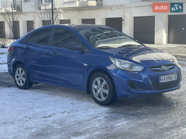 Синій Хендай Акцент, об'ємом двигуна 1.4 л та пробігом 239 тис. км за 5599 $, фото 1 на Automoto.ua