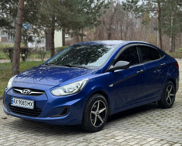 Синий Хендай Акцент, объемом двигателя 1.4 л и пробегом 189 тыс. км за 6750 $, фото 6 на Automoto.ua