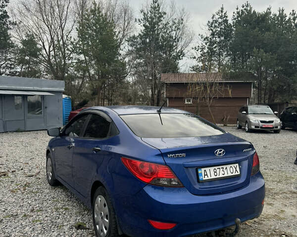 Синий Хендай Акцент, объемом двигателя 1.4 л и пробегом 307 тыс. км за 6700 $, фото 6 на Automoto.ua