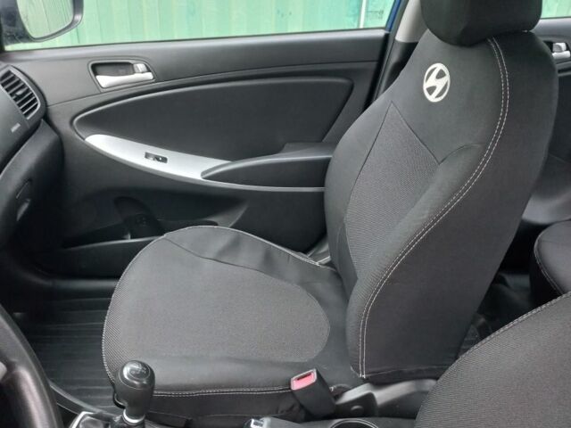 Синий Хендай Акцент, объемом двигателя 1.4 л и пробегом 64 тыс. км за 10700 $, фото 9 на Automoto.ua