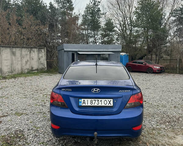 Синий Хендай Акцент, объемом двигателя 1.4 л и пробегом 307 тыс. км за 6700 $, фото 5 на Automoto.ua