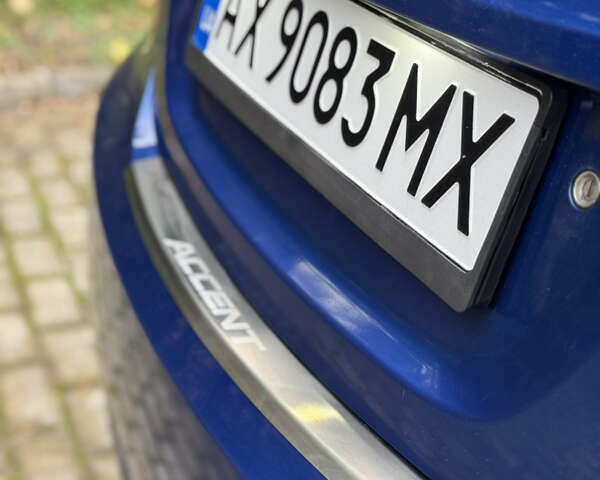 Синий Хендай Акцент, объемом двигателя 1.4 л и пробегом 189 тыс. км за 6750 $, фото 12 на Automoto.ua