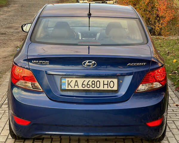 Синий Хендай Акцент, объемом двигателя 1.4 л и пробегом 116 тыс. км за 7777 $, фото 7 на Automoto.ua