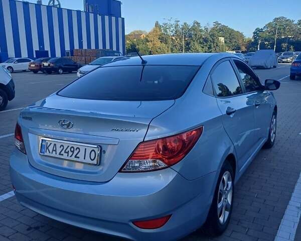 Синій Хендай Акцент, об'ємом двигуна 1.4 л та пробігом 173 тис. км за 7800 $, фото 14 на Automoto.ua