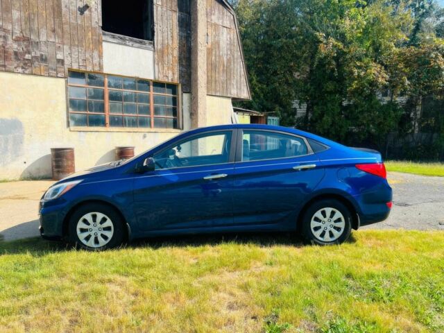 Синий Хендай Акцент, объемом двигателя 1.6 л и пробегом 70 тыс. км за 6500 $, фото 2 на Automoto.ua