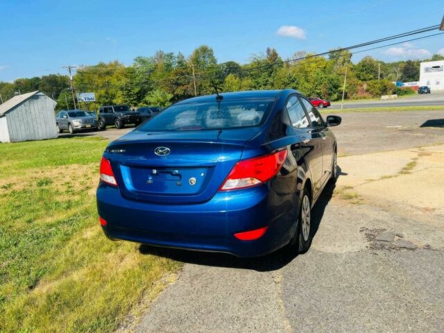 Синий Хендай Акцент, объемом двигателя 1.6 л и пробегом 70 тыс. км за 6500 $, фото 4 на Automoto.ua