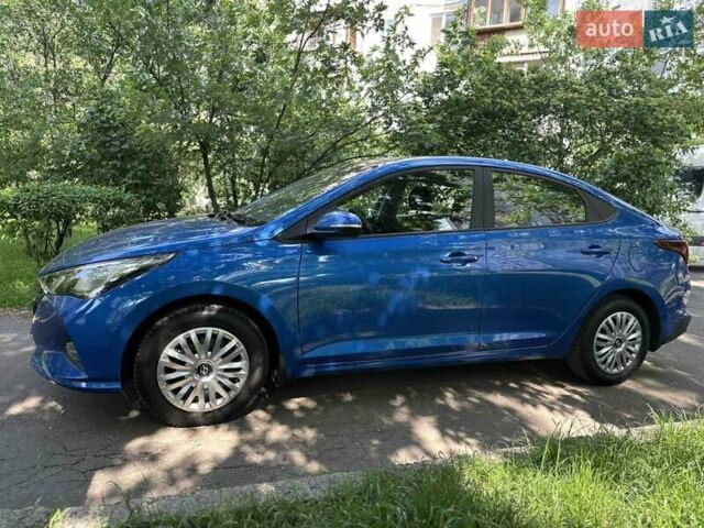 Синій Хендай Акцент, об'ємом двигуна 1.37 л та пробігом 72 тис. км за 11600 $, фото 9 на Automoto.ua