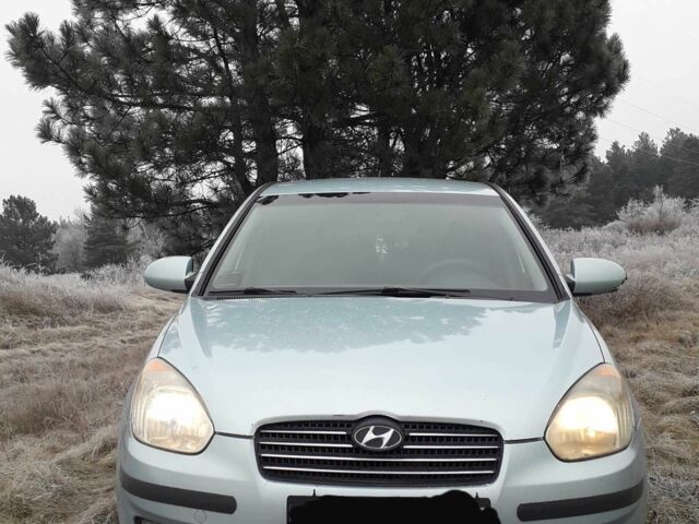 Синий Хендай Акцент, объемом двигателя 1.4 л и пробегом 247 тыс. км за 4500 $, фото 11 на Automoto.ua