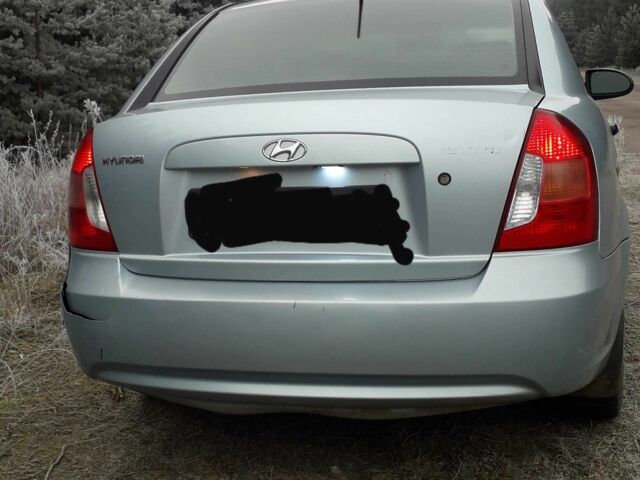 Синий Хендай Акцент, объемом двигателя 1.4 л и пробегом 247 тыс. км за 4500 $, фото 10 на Automoto.ua