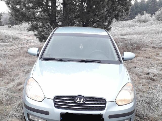 Синий Хендай Акцент, объемом двигателя 1.4 л и пробегом 247 тыс. км за 4500 $, фото 12 на Automoto.ua