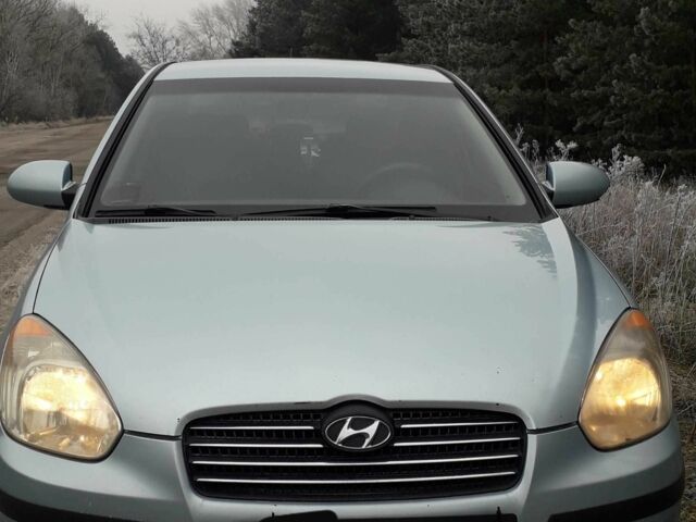 Синий Хендай Акцент, объемом двигателя 1.4 л и пробегом 247 тыс. км за 4500 $, фото 9 на Automoto.ua