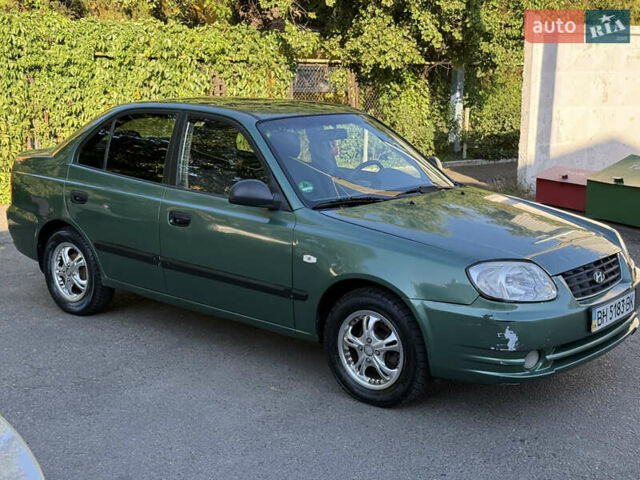 Зелений Хендай Акцент, об'ємом двигуна 1.5 л та пробігом 186 тис. км за 2999 $, фото 8 на Automoto.ua