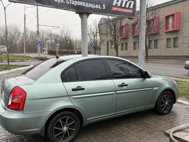 Зелений Хендай Акцент, об'ємом двигуна 1.4 л та пробігом 249 тис. км за 3200 $, фото 2 на Automoto.ua
