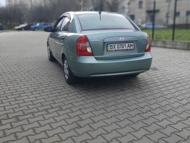 Зелений Хендай Акцент, об'ємом двигуна 1.4 л та пробігом 160 тис. км за 5100 $, фото 2 на Automoto.ua