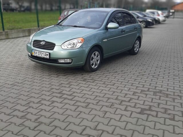 Зелений Хендай Акцент, об'ємом двигуна 1.4 л та пробігом 160 тис. км за 5100 $, фото 3 на Automoto.ua