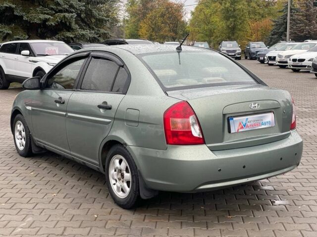 Хендай Акцент 2007 у Кривому Розі на Automoto.ua Зелений Хендай Акцент, об'ємом двигуна 1.4 л та пробігом 231 тис. км за 4400 $, фото 3 на Automoto.ua