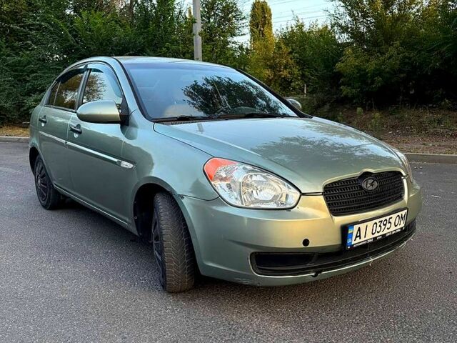 Зелений Хендай Акцент, об'ємом двигуна 1.4 л та пробігом 265 тис. км за 3450 $, фото 4 на Automoto.ua