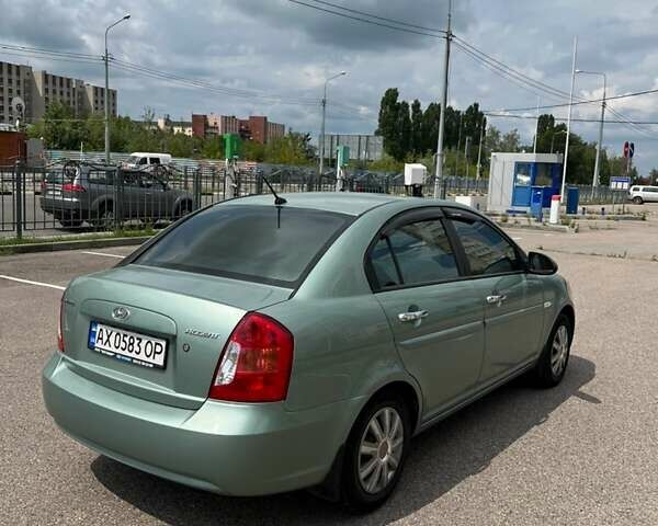 Зеленый Хендай Акцент, объемом двигателя 1.4 л и пробегом 181 тыс. км за 5800 $, фото 6 на Automoto.ua