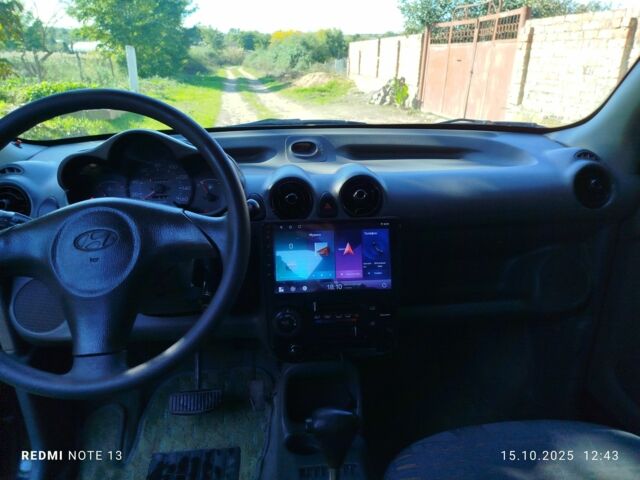 Черный Хендай Атос, объемом двигателя 0.8 л и пробегом 100 тыс. км за 2700 $, фото 7 на Automoto.ua