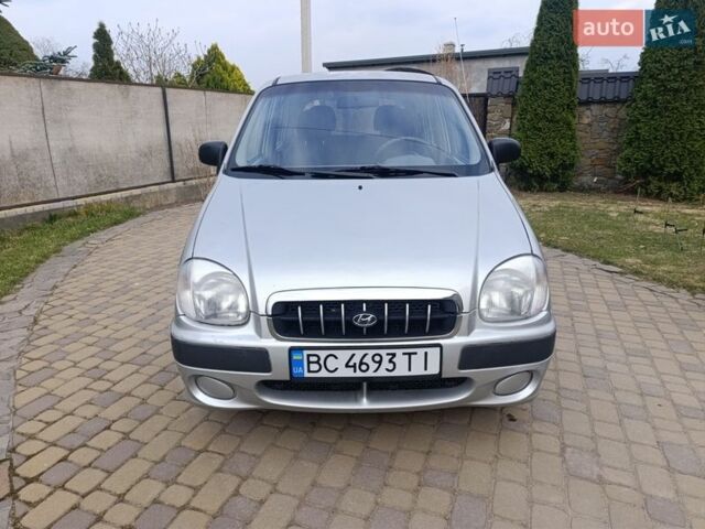 Серый Хендай Атос, объемом двигателя 1 л и пробегом 180 тыс. км за 2850 $, фото 2 на Automoto.ua