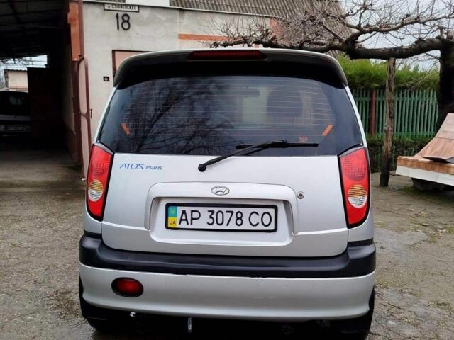 Серый Хендай Атос, объемом двигателя 1 л и пробегом 124 тыс. км за 3850 $, фото 3 на Automoto.ua