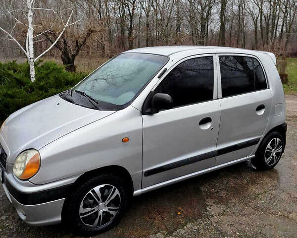 Серый Хендай Атос, объемом двигателя 1 л и пробегом 124 тыс. км за 3850 $, фото 10 на Automoto.ua