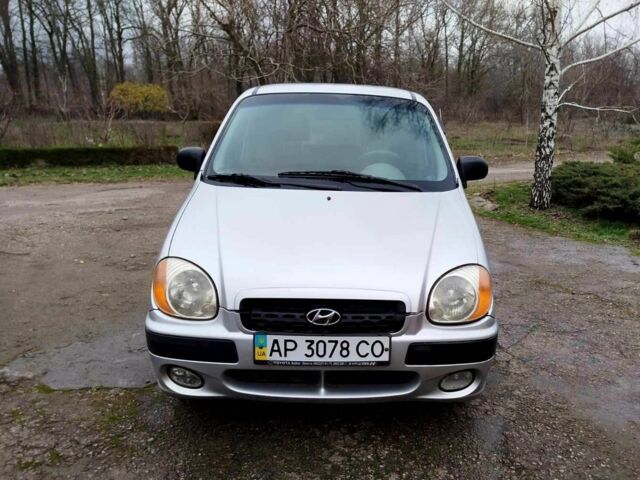 Серый Хендай Атос, объемом двигателя 1 л и пробегом 124 тыс. км за 3850 $, фото 1 на Automoto.ua