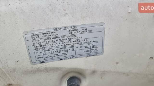 Білий Хендай Аванте, об'ємом двигуна 1.59 л та пробігом 171 тис. км за 10500 $, фото 24 на Automoto.ua