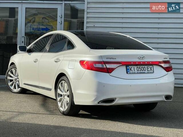Белый Хендай Азера, объемом двигателя 3 л и пробегом 173 тыс. км за 13499 $, фото 6 на Automoto.ua