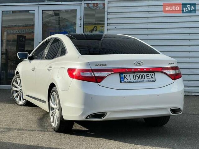 Белый Хендай Азера, объемом двигателя 3 л и пробегом 173 тыс. км за 13499 $, фото 5 на Automoto.ua