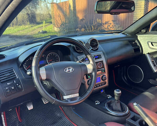 Черный Хендай Купе, объемом двигателя 1.98 л и пробегом 234 тыс. км за 5000 $, фото 11 на Automoto.ua