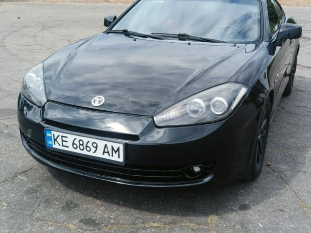 Черный Хендай Купе, объемом двигателя 2 л и пробегом 210 тыс. км за 5800 $, фото 1 на Automoto.ua