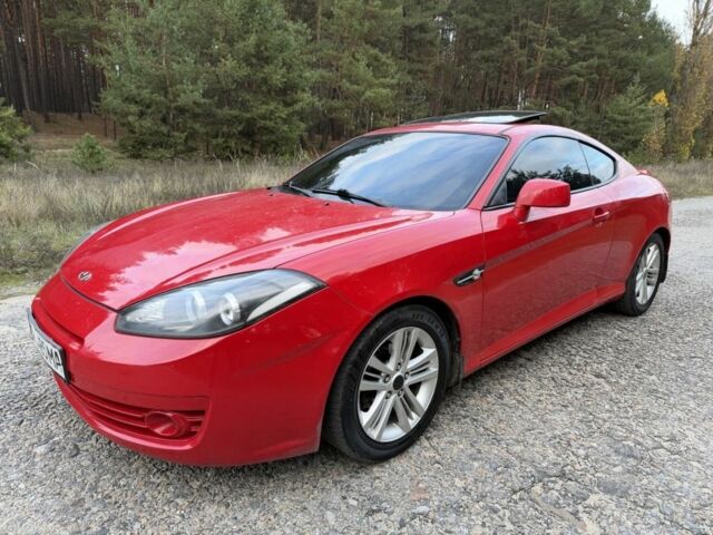Червоний Хендай Купе, об'ємом двигуна 2 л та пробігом 175 тис. км за 5450 $, фото 1 на Automoto.ua