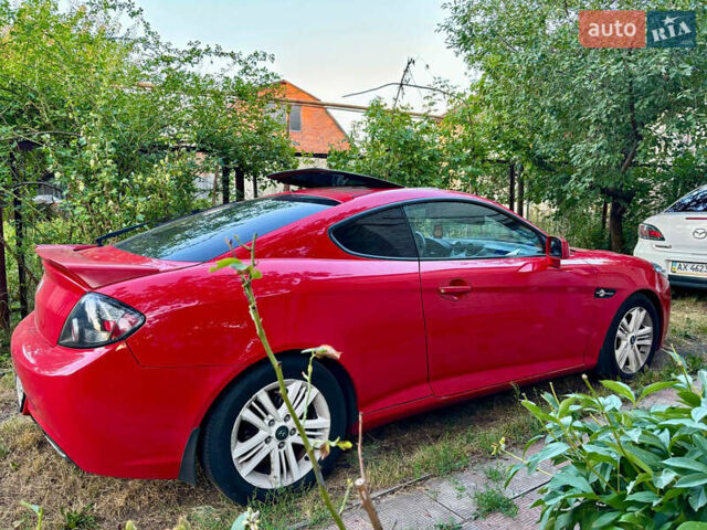 Хендай Купе 2008 в Харькове на Automoto.ua Красный Хендай Купе, объемом двигателя 1.98 л и пробегом 191 тыс. км за 7000 $, фото 1 на Automoto.ua