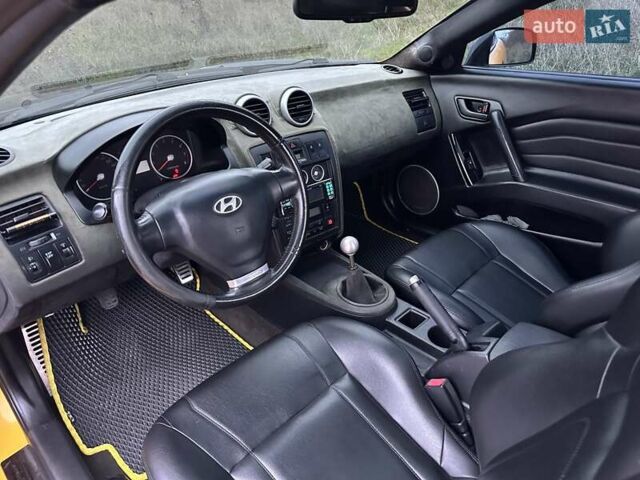 Желтый Хендай Купе, объемом двигателя 1.98 л и пробегом 222 тыс. км за 4800 $, фото 36 на Automoto.ua