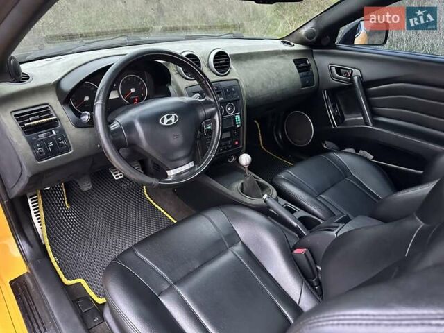 Желтый Хендай Купе, объемом двигателя 1.98 л и пробегом 222 тыс. км за 4800 $, фото 26 на Automoto.ua