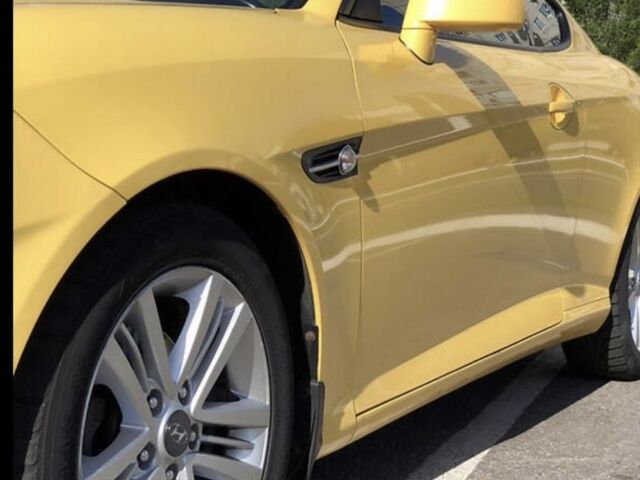 Жовтий Хендай Купе, об'ємом двигуна 2 л та пробігом 198 тис. км за 7199 $, фото 4 на Automoto.ua