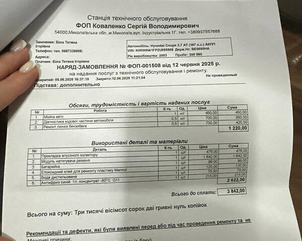 Сірий Хендай Купе, об'ємом двигуна 2.66 л та пробігом 200 тис. км за 4500 $, фото 23 на Automoto.ua