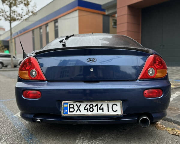 Синий Хендай Купе, объемом двигателя 1.6 л и пробегом 330 тыс. км за 3500 $, фото 4 на Automoto.ua