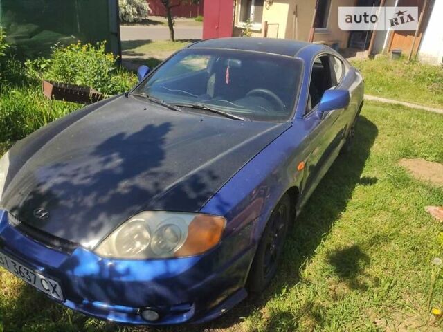 Синий Хендай Купе, объемом двигателя 2 л и пробегом 235 тыс. км за 3400 $, фото 4 на Automoto.ua