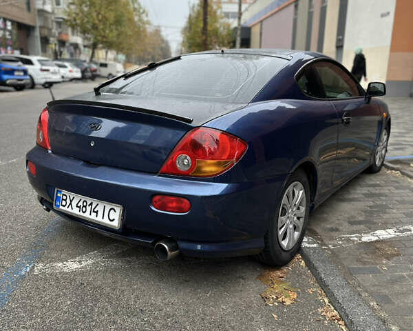 Синий Хендай Купе, объемом двигателя 1.6 л и пробегом 330 тыс. км за 3500 $, фото 2 на Automoto.ua